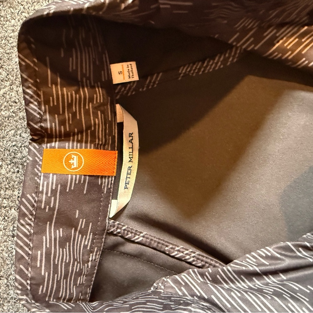 Peter Millar Dark Gray Patterned Jacket - image 3